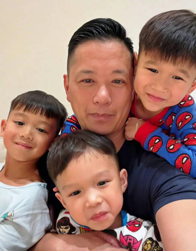 胡杏儿晒老公孩子合照疑回应婚变传闻